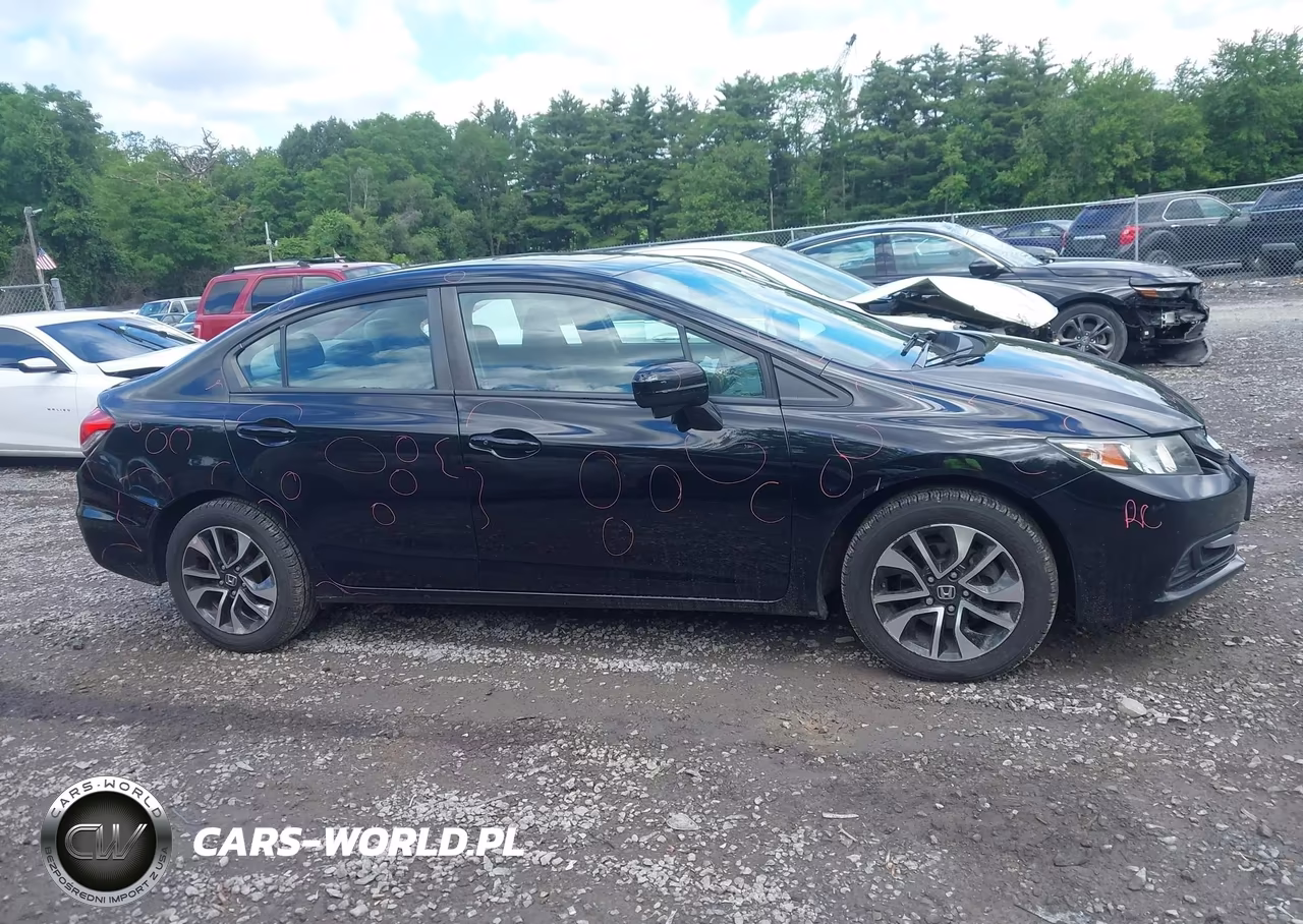 2014 Honda Civic Ex VIN:2HGFB2F85EH554586 - 13