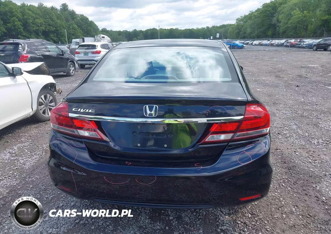 2014 Honda Civic Ex VIN:2HGFB2F85EH554586 - 16
