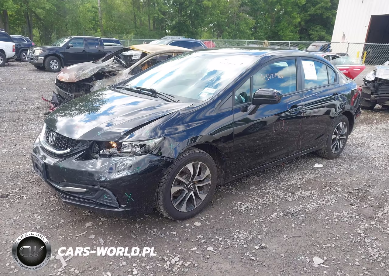 2014 Honda Civic Ex VIN:2HGFB2F85EH554586 - 2
