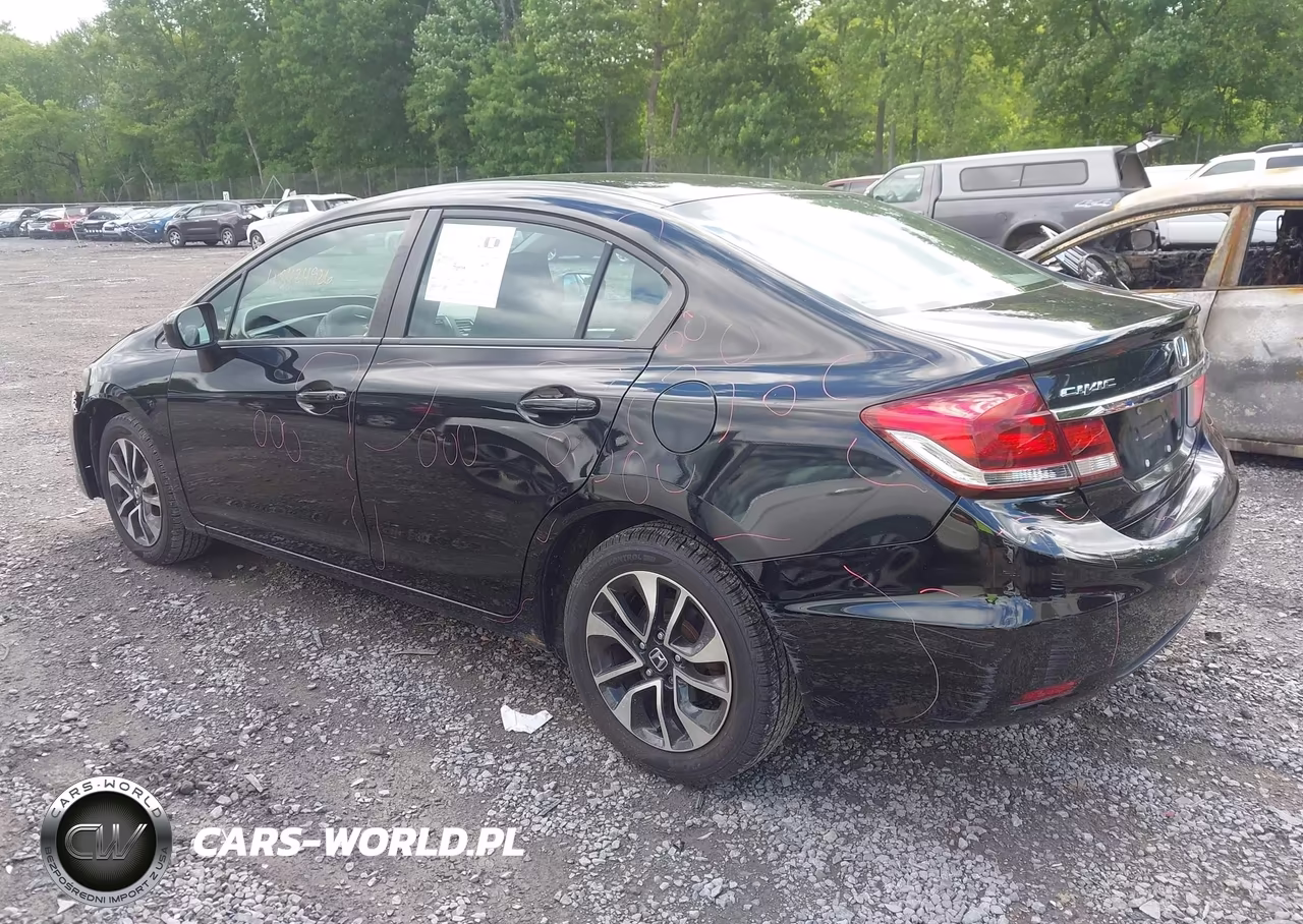 2014 Honda Civic Ex VIN:2HGFB2F85EH554586 - 3