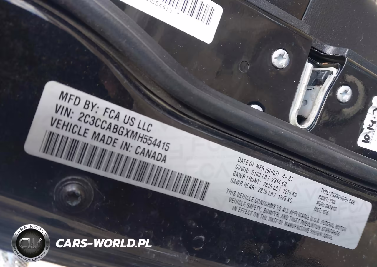 2021 Chrysler 300 300S VIN:2C3CCABGXMH554415 - 9