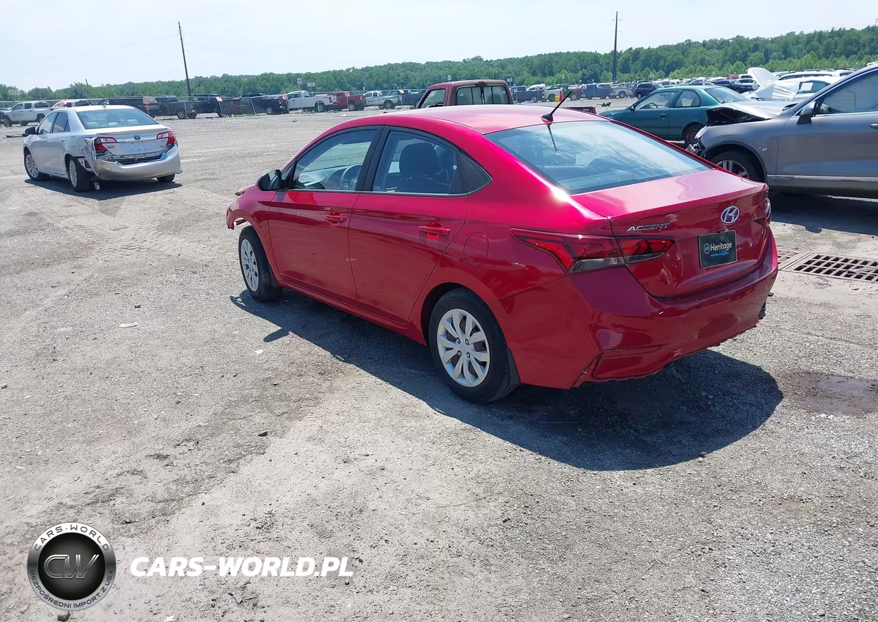 2020 Hyundai Accent Se VIN:3KPC24A61LE122783 - 3