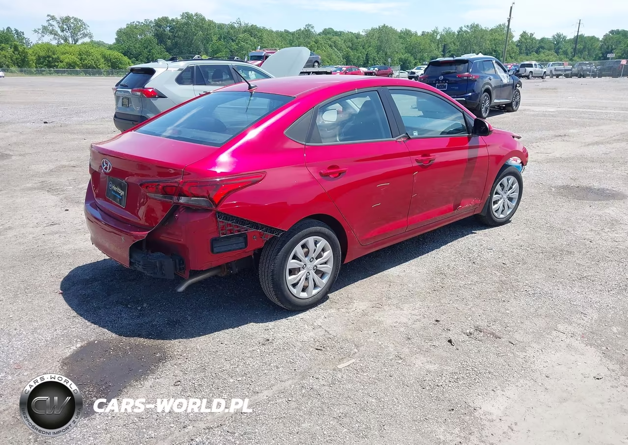 2020 Hyundai Accent Se VIN:3KPC24A61LE122783 - 4