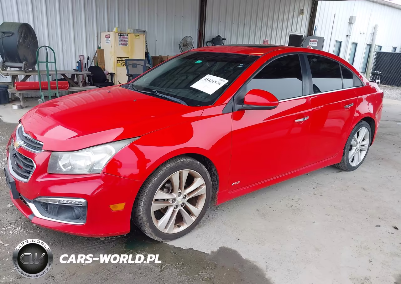 2015 Chevrolet Cruze Ltz VIN:1G1PG5SB0F7128186 - 2
