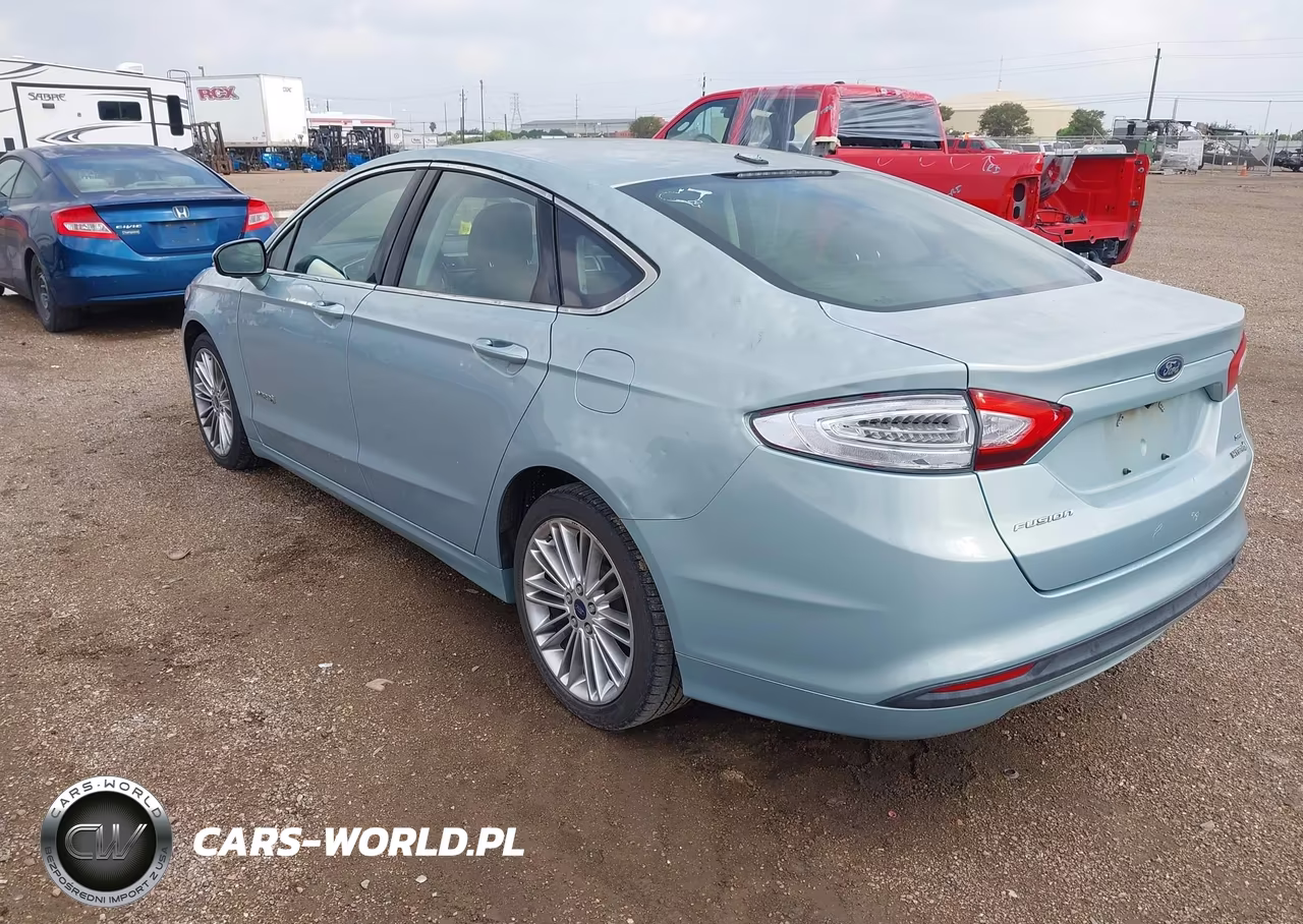 2014 Ford Fusion Hybrid Se VIN:3FA6P0LU6ER224049 - 3