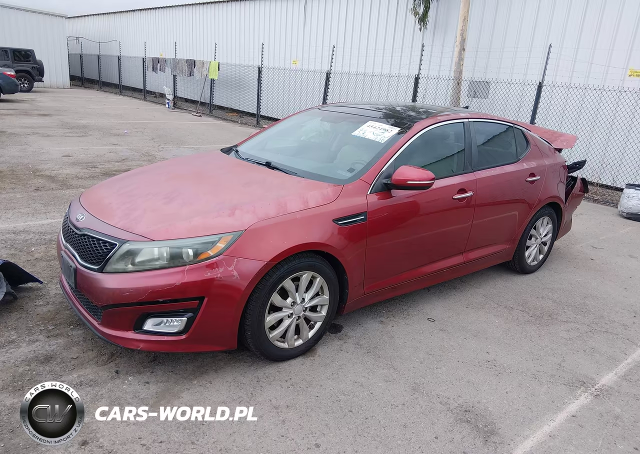 2014 Kia Optima Ex VIN:5XXGN4A75EG307396 - 2