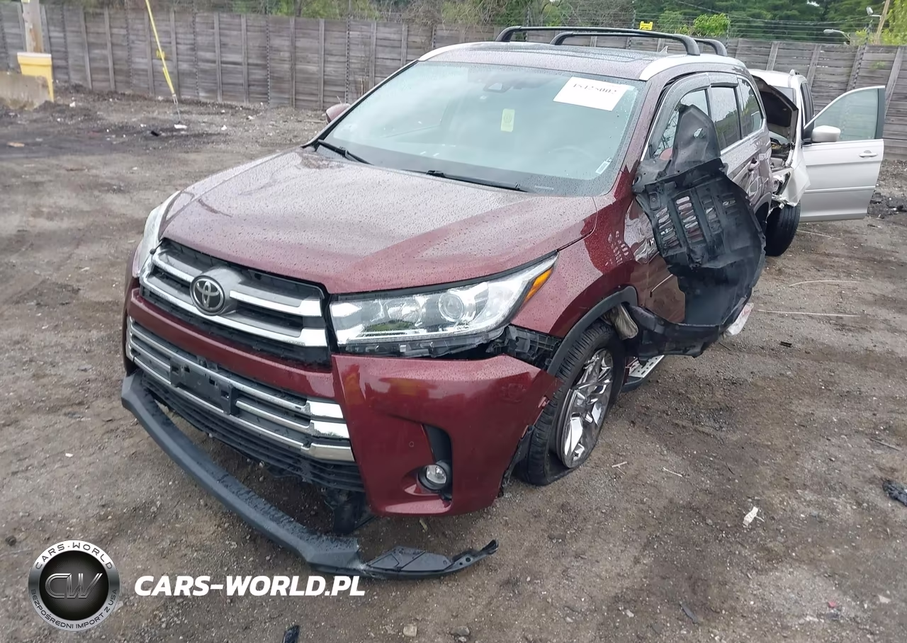 2019 Toyota Highlander Hybrid Limited Platinum VIN:5TDDGRFH2KS073207 - 2