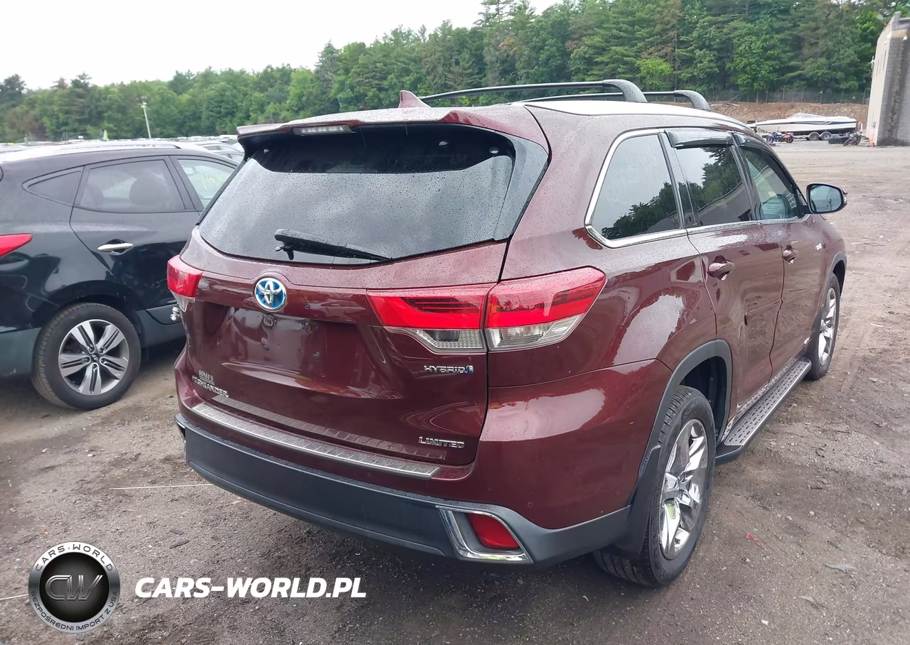 2019 Toyota Highlander Hybrid Limited Platinum VIN:5TDDGRFH2KS073207 - 4