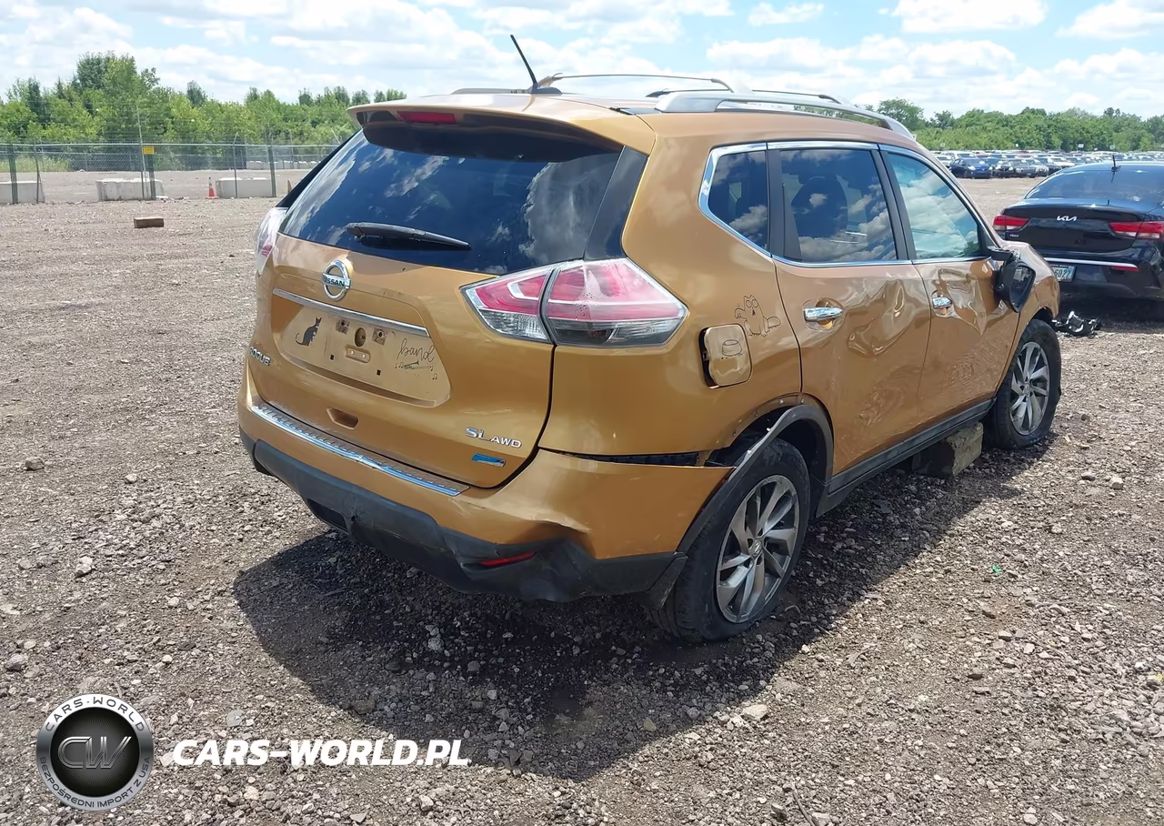 2014 Nissan Rogue Sl VIN:5N1AT2MV7EC852702 - 4