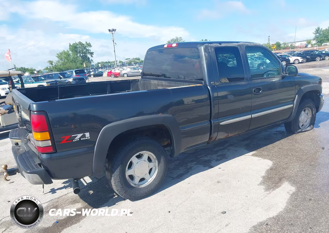 2004 GMC Sierra 1500 Sle VIN:2GTEK19T141294568 - 4