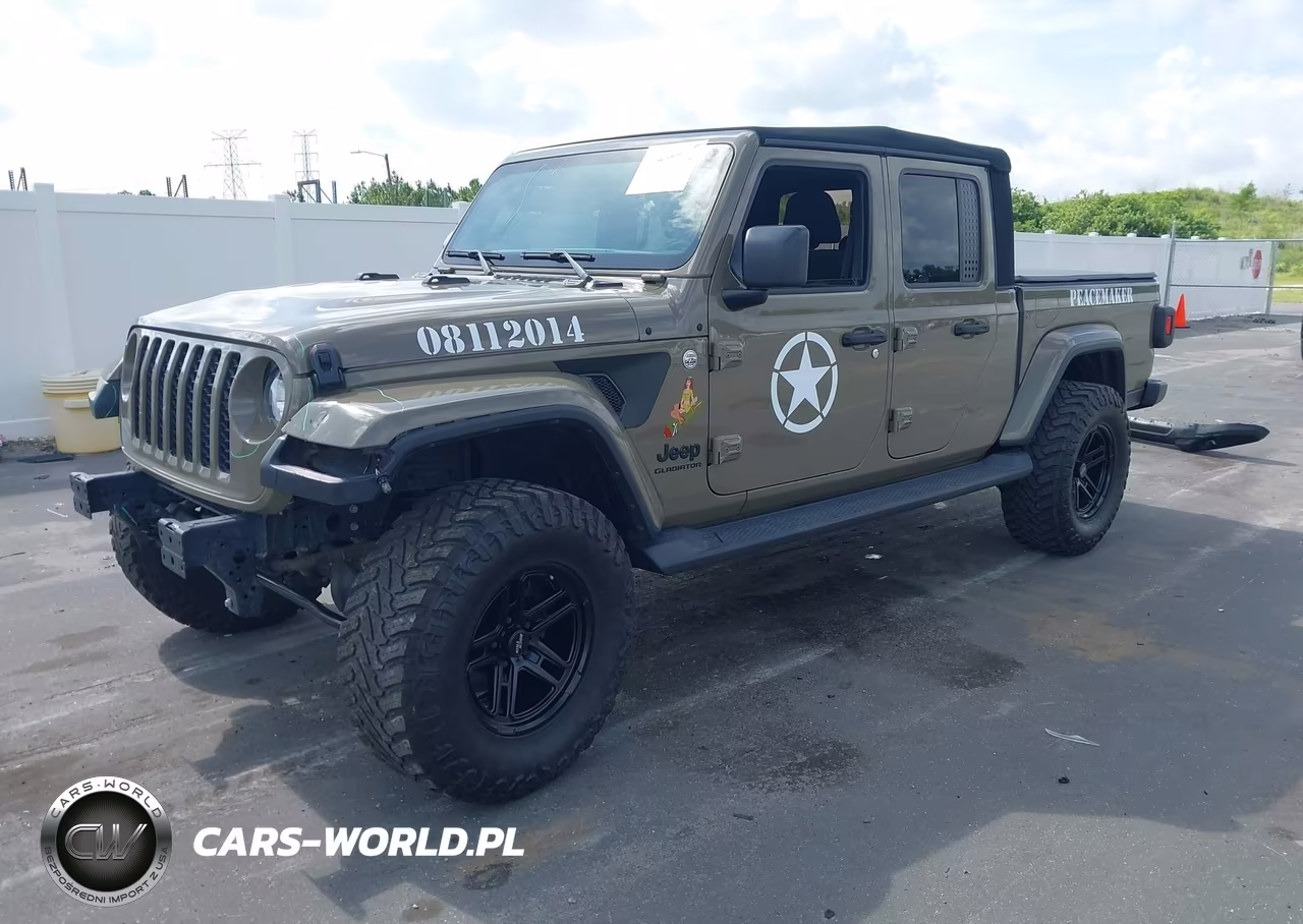 2020 Jeep Gladiator Sport S 4X4 VIN:1C6HJTAG1LL193444 - 2