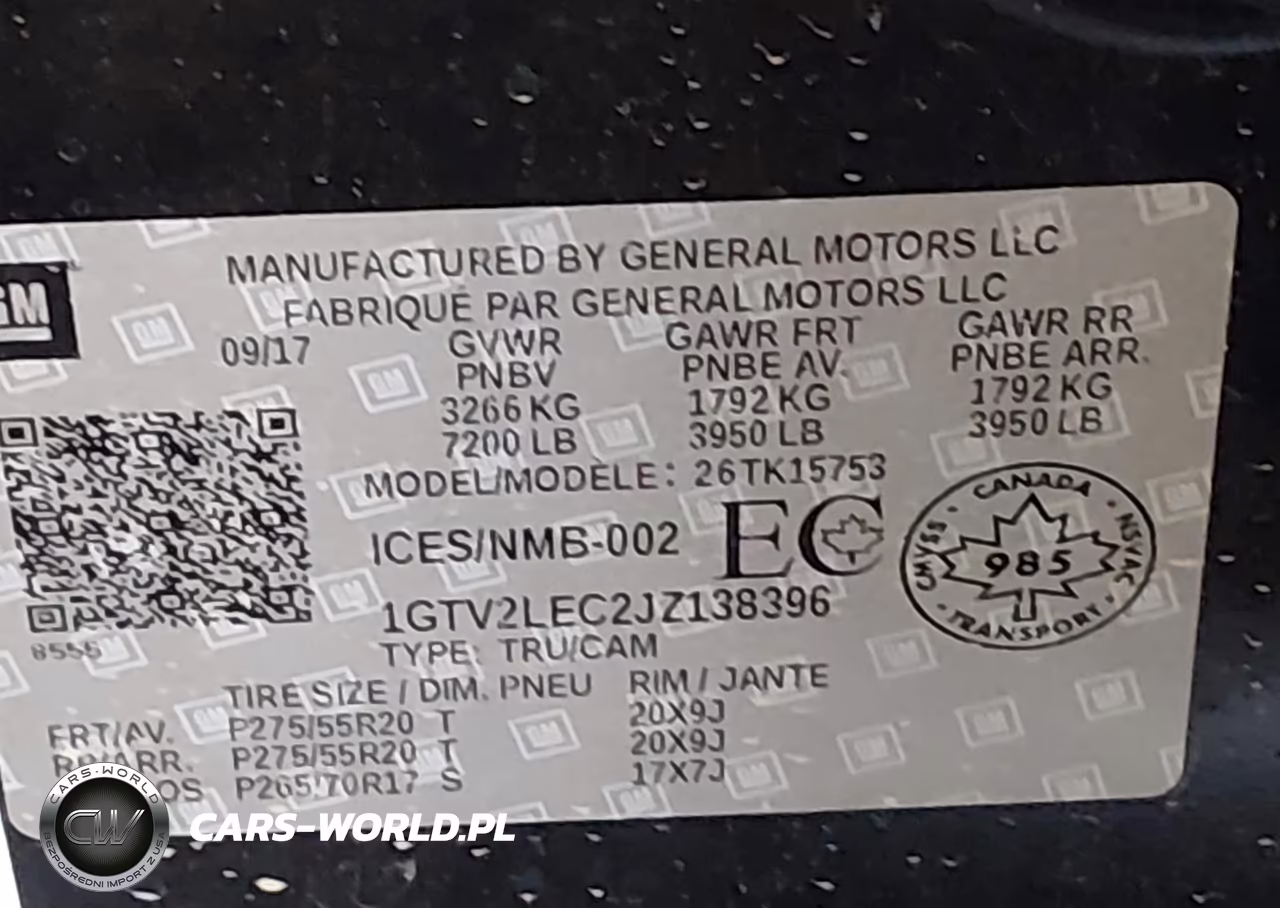 2018 GMC Sierra 1500 VIN:1GTV2LEC2JZ138396 - 9
