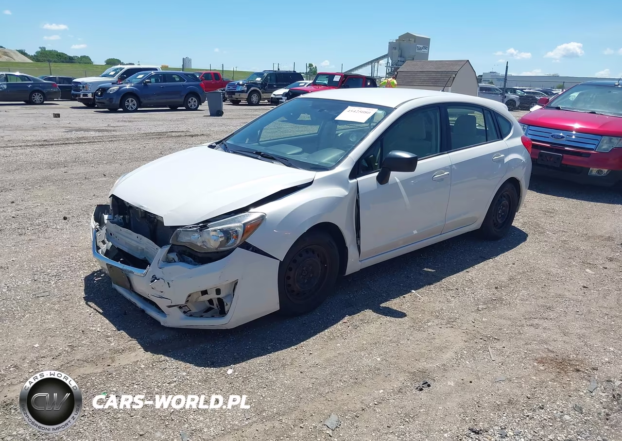 2016 Subaru Impreza 2.0I VIN:JF1GPAA64G8292868 - 2