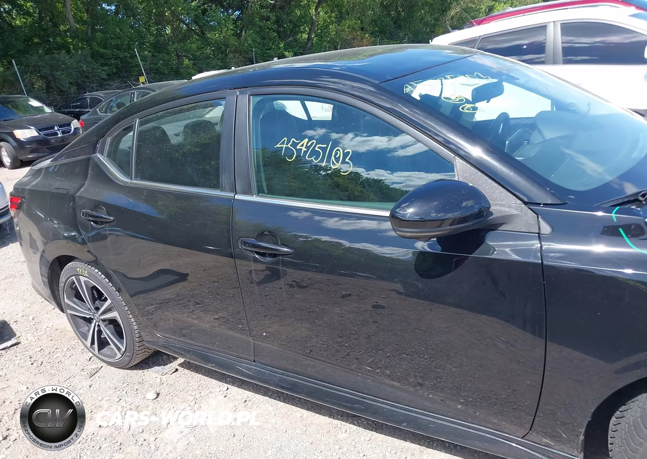 2022 Nissan Sentra Sr Xtronic Cvt VIN:3N1AB8DV8NY239296 - 13