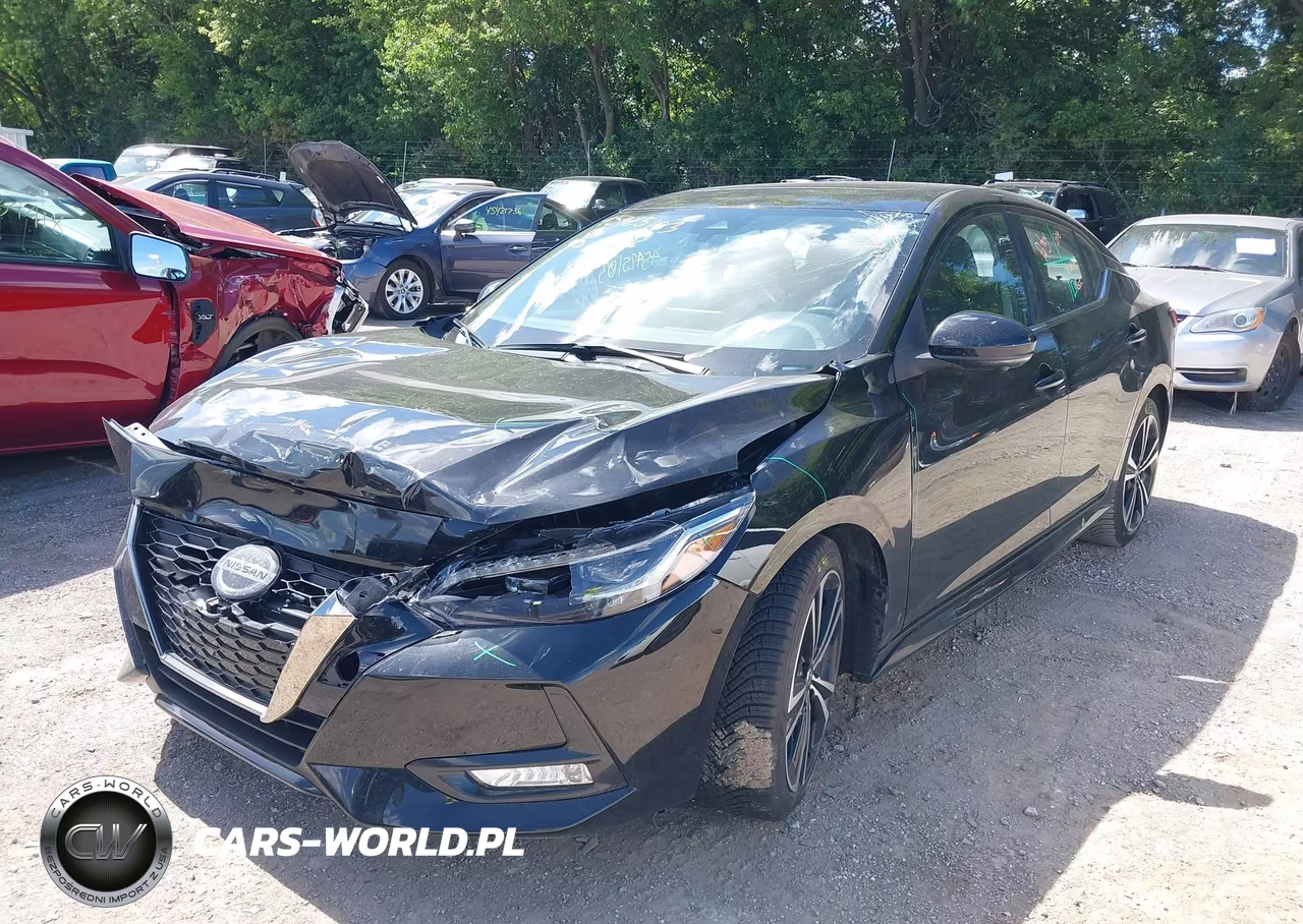 2022 Nissan Sentra Sr Xtronic Cvt VIN:3N1AB8DV8NY239296 - 2