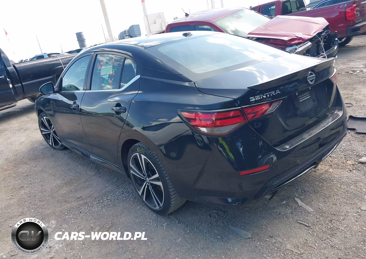 2022 Nissan Sentra Sr Xtronic Cvt VIN:3N1AB8DV8NY239296 - 3