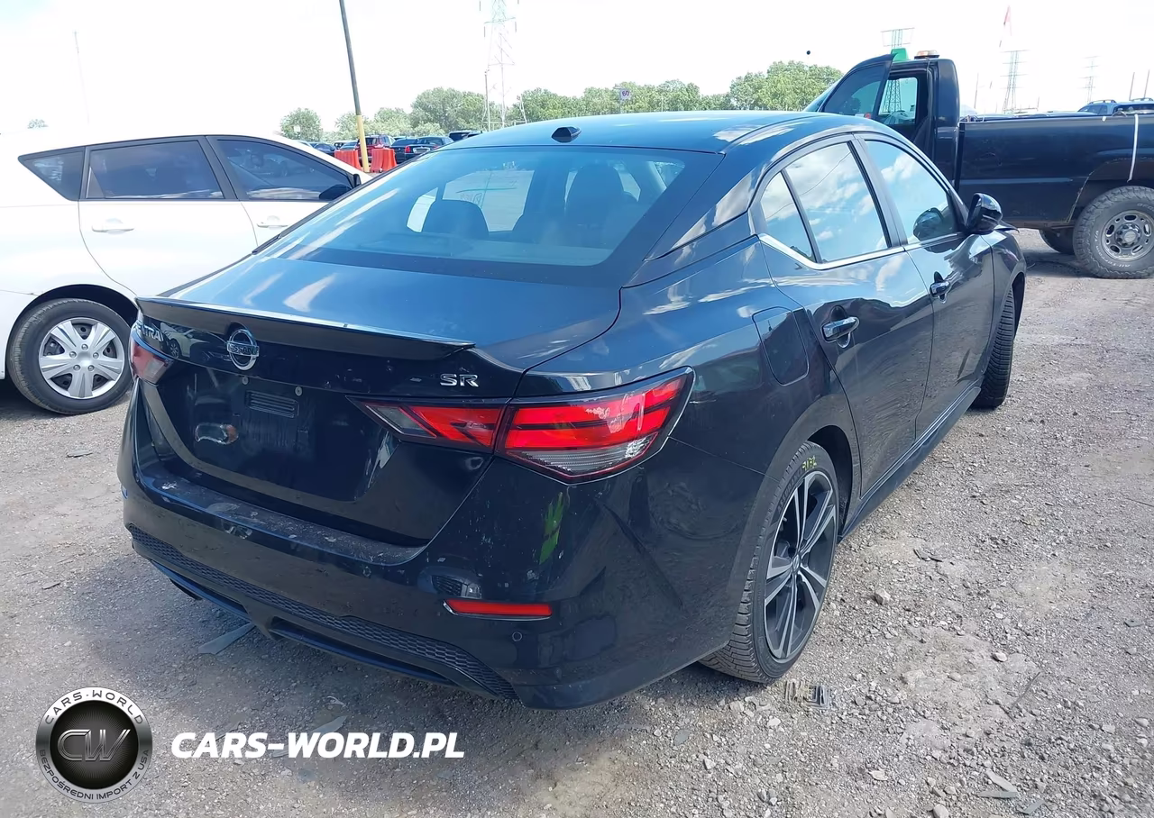 2022 Nissan Sentra Sr Xtronic Cvt VIN:3N1AB8DV8NY239296 - 4