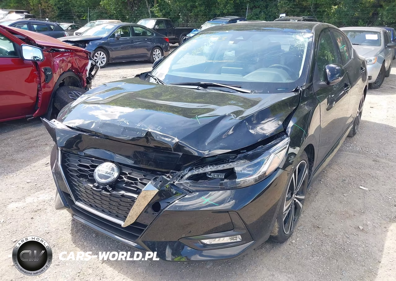 2022 Nissan Sentra Sr Xtronic Cvt VIN:3N1AB8DV8NY239296 - 6