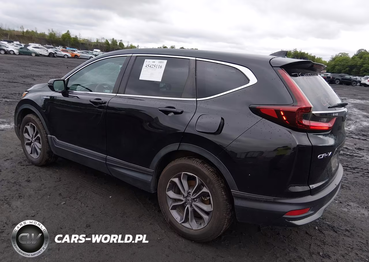 2021 Honda Cr-V Hybrid Ex VIN:7FART6H58ME033129 - 3