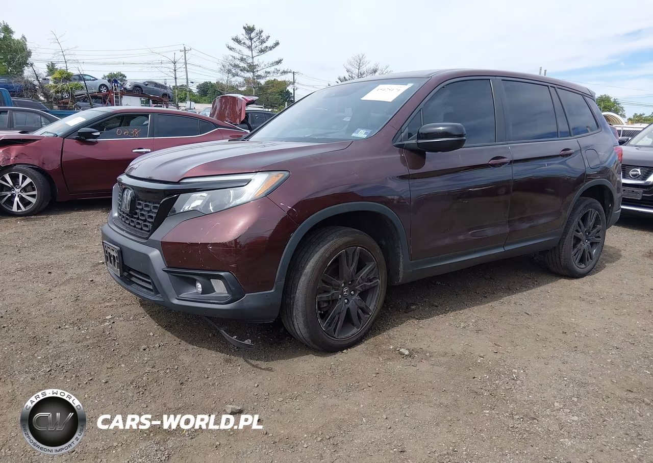 2019 Honda Passport Sport VIN:5FNYF8H25KB026541 - 2