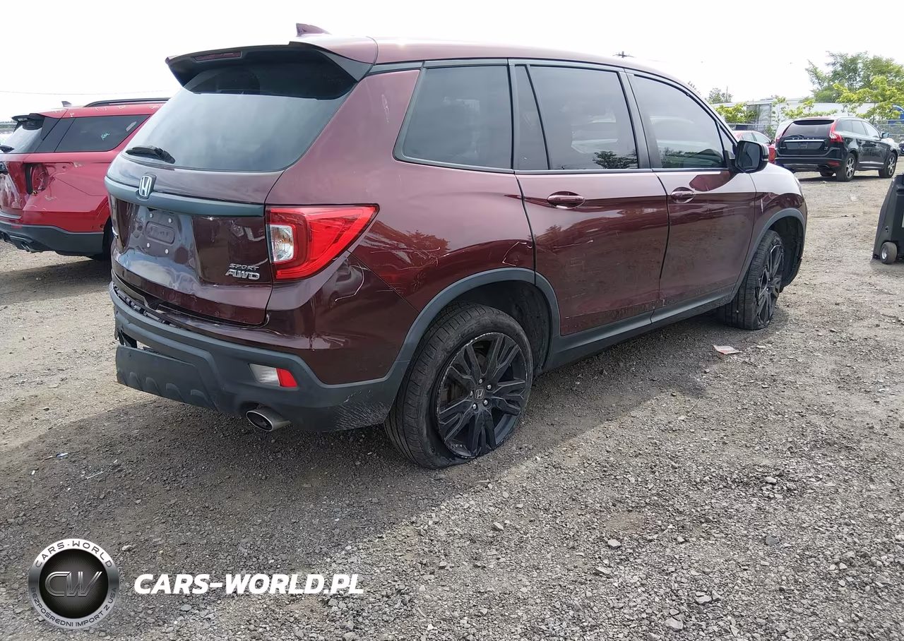 2019 Honda Passport Sport VIN:5FNYF8H25KB026541 - 4