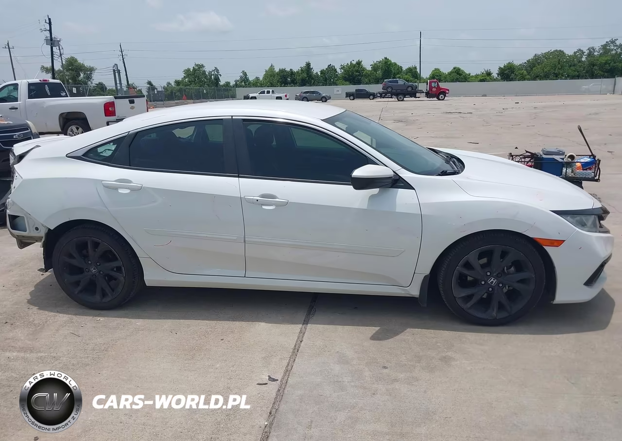 2019 Honda Civic Sport VIN:19XFC2F88KE047166 - 13