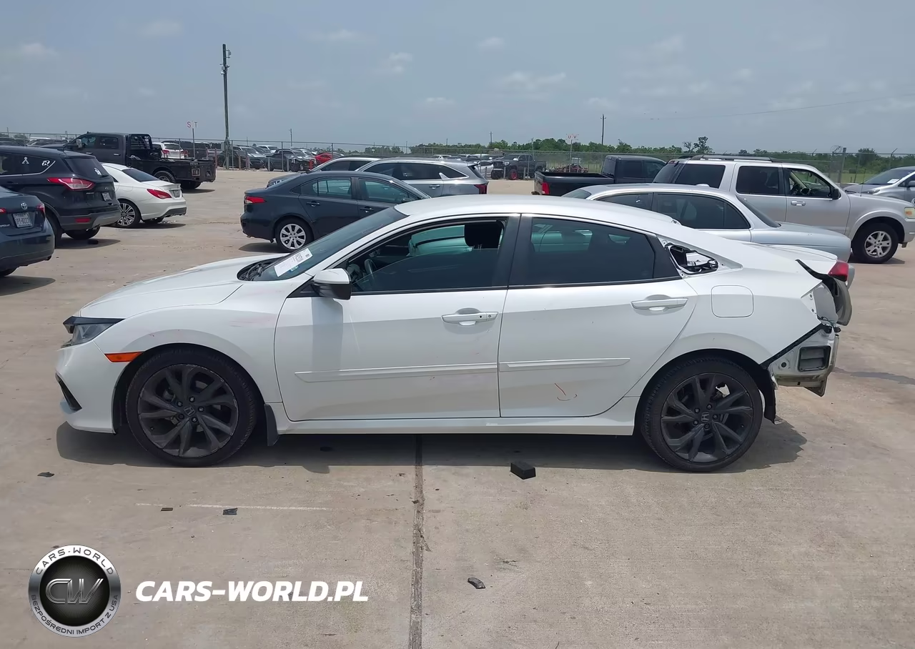 2019 Honda Civic Sport VIN:19XFC2F88KE047166 - 14