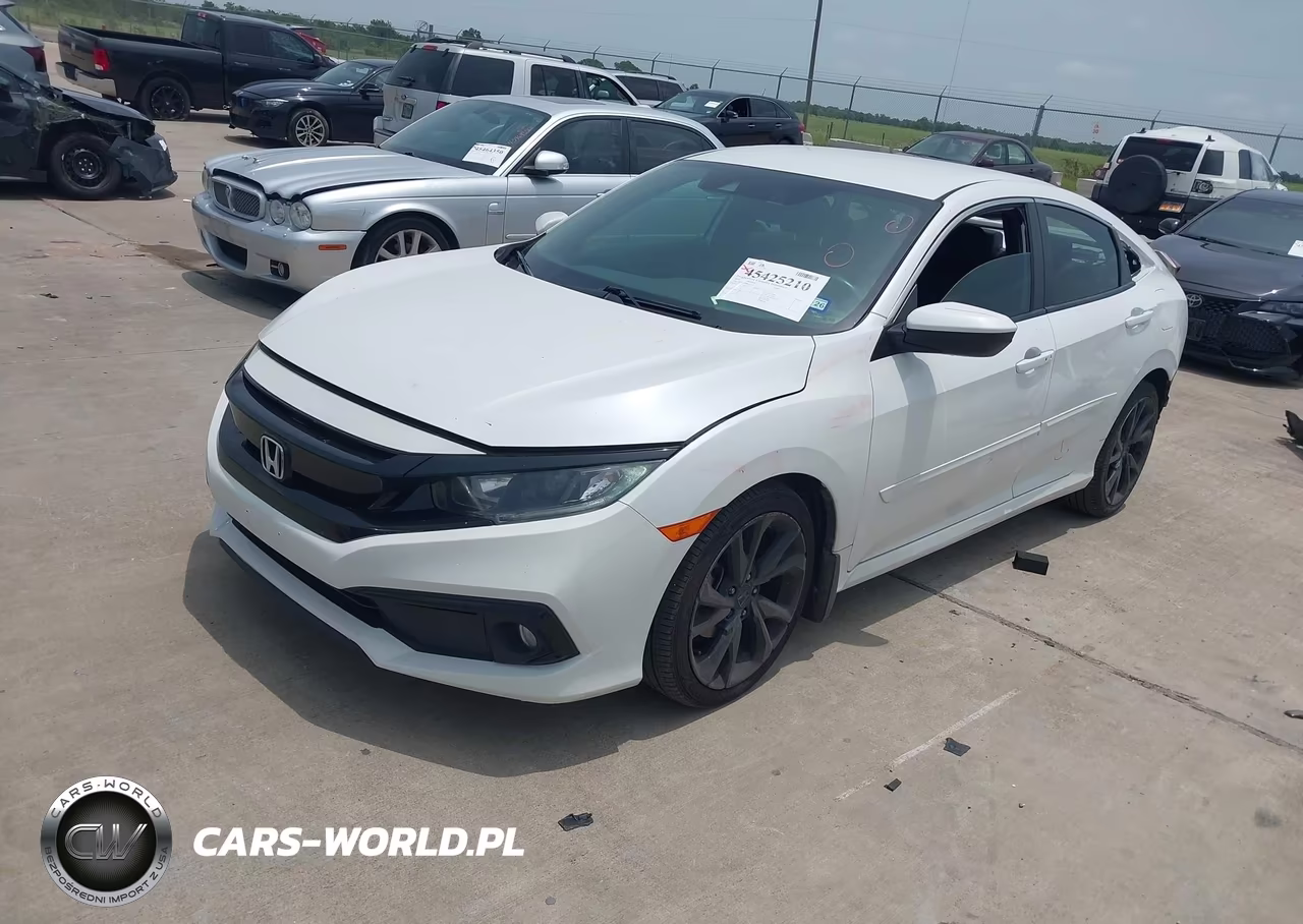 2019 Honda Civic Sport VIN:19XFC2F88KE047166 - 2