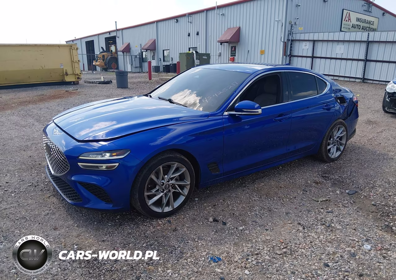 2022 Genesis G70 2.0T Rwd VIN:KMTG34TA8NU094566 - 2
