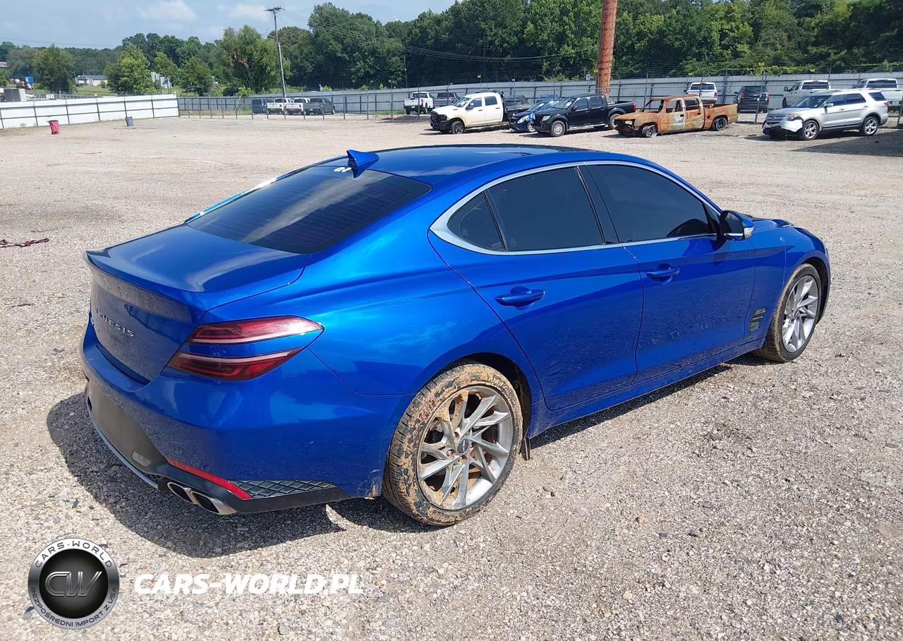 2022 Genesis G70 2.0T Rwd VIN:KMTG34TA8NU094566 - 4