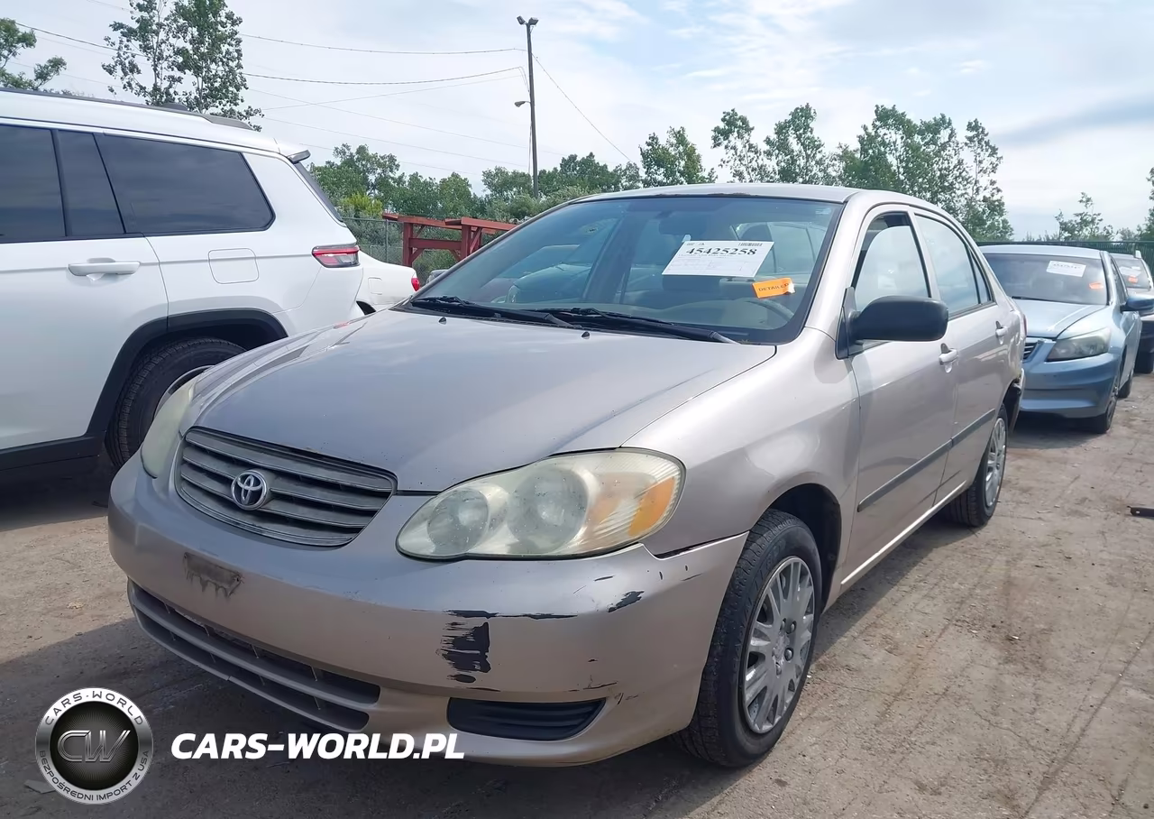 2003 Toyota Corolla Ce VIN:1NXBR32E63Z132861 - 2