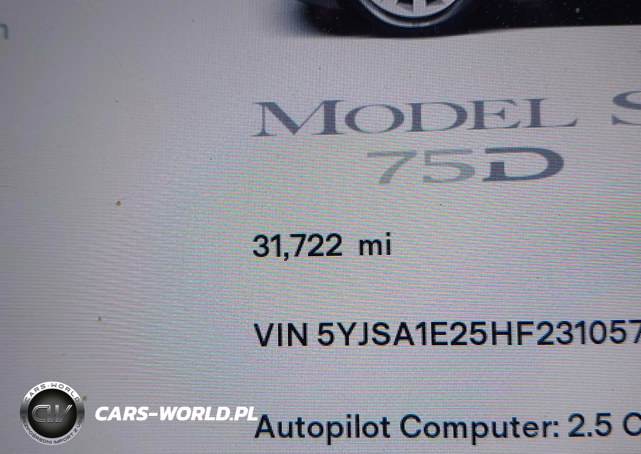 2017 Tesla Model S 100D-60D-75D-90D-P100D VIN:5YJSA1E25HF231057 - 15