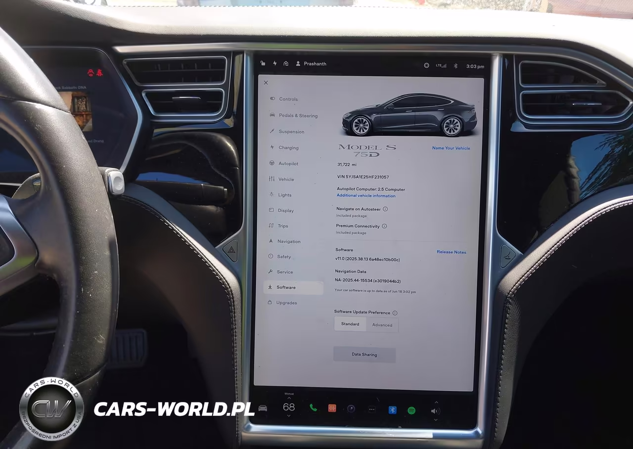 2017 Tesla Model S 100D-60D-75D-90D-P100D VIN:5YJSA1E25HF231057 - 18