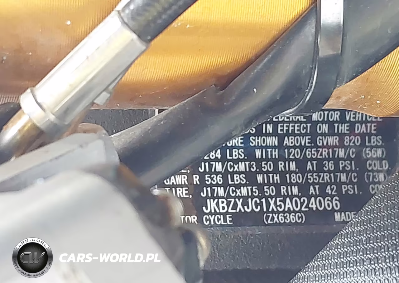 2005 Kawasaki Zx636 C1 VIN:JKBZXJC1X5A024066 - 10