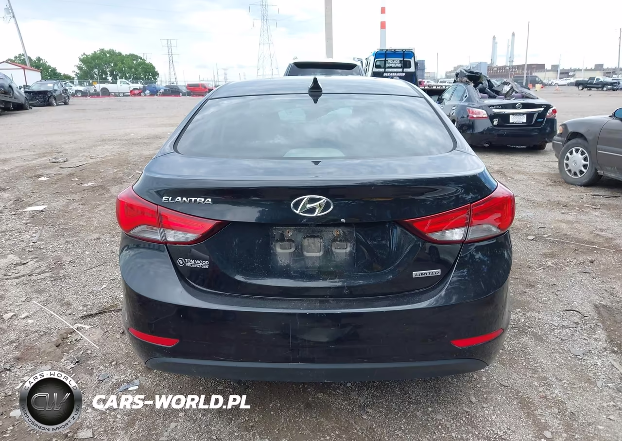 2014 Hyundai Elantra Limited VIN:KMHDH4AE9EU096203 - 16