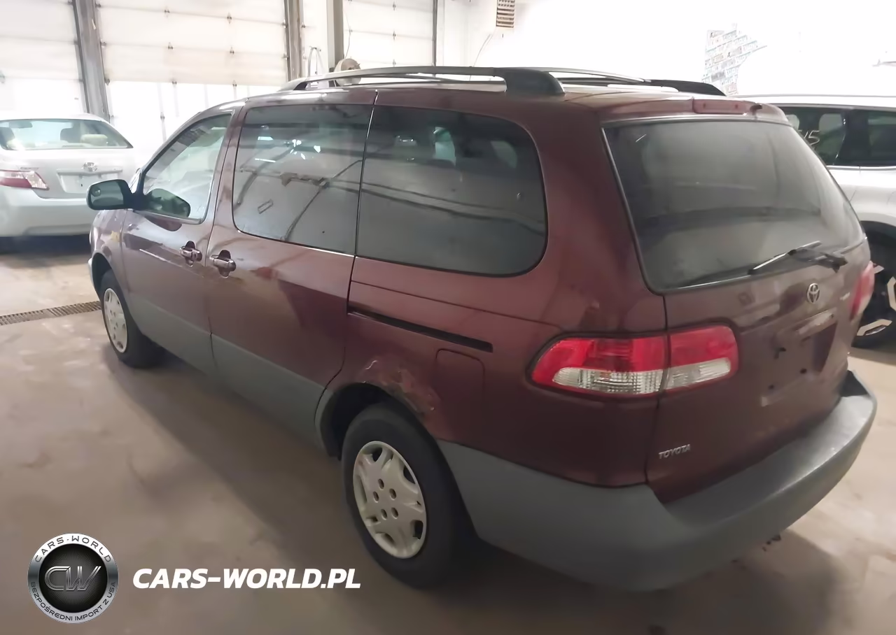 2002 Toyota Sienna Le VIN:4T3ZF13C72U447814 - 3