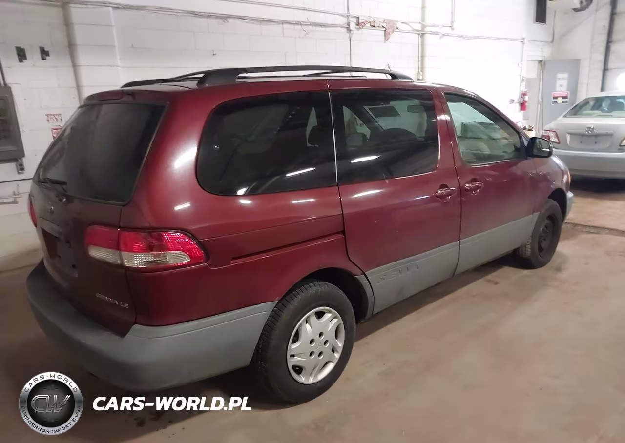 2002 Toyota Sienna Le VIN:4T3ZF13C72U447814 - 4