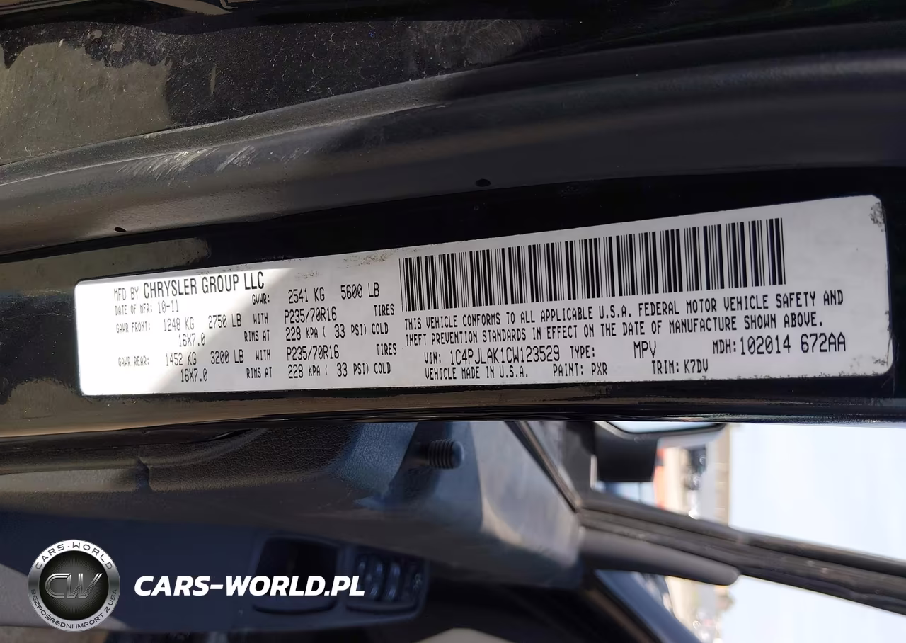 2012 Jeep Liberty Sport VIN:1C4PJLAK1CW123529 - 9