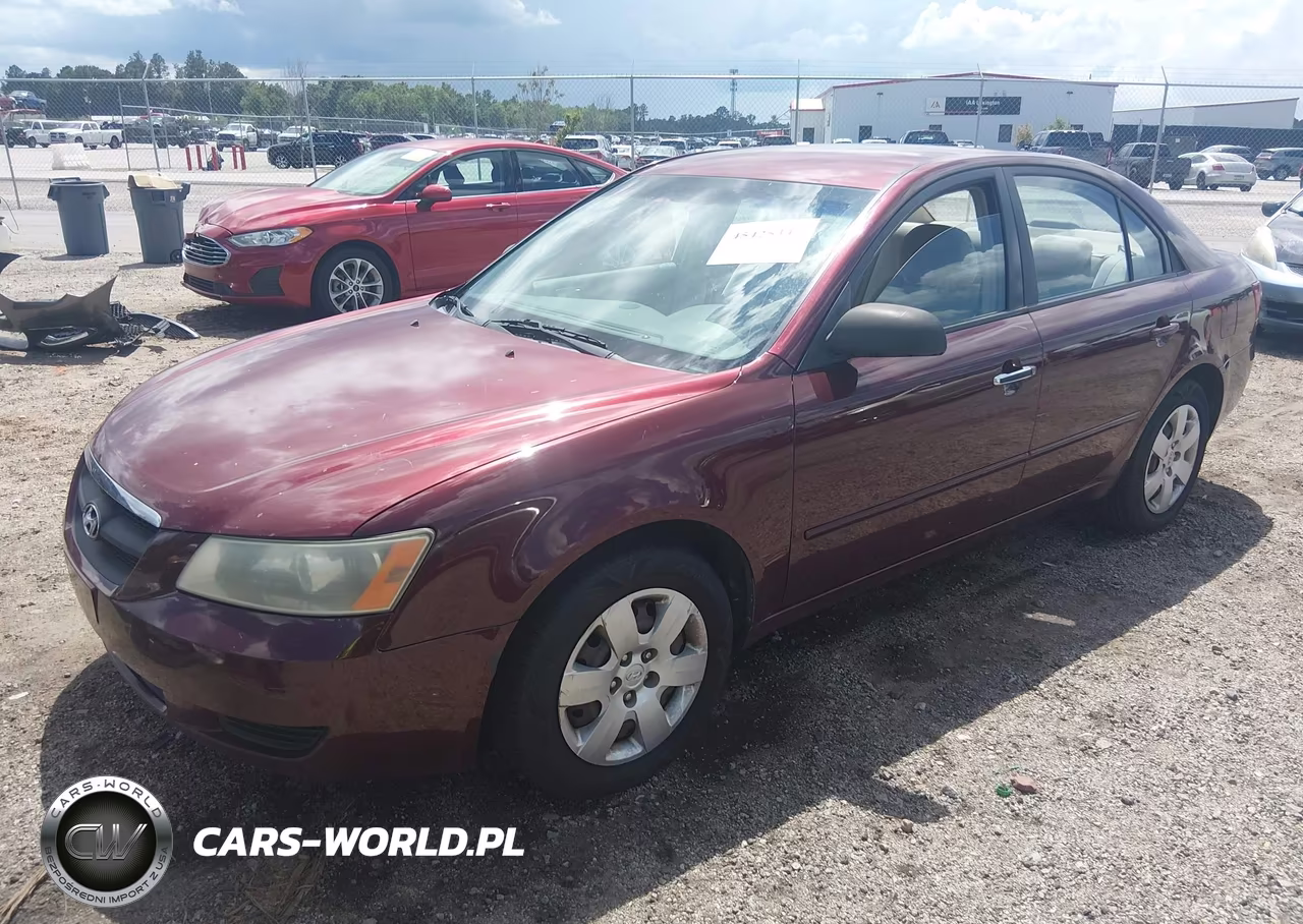 2008 Hyundai Sonata Gls VIN:5NPET46C28H354591 - 2