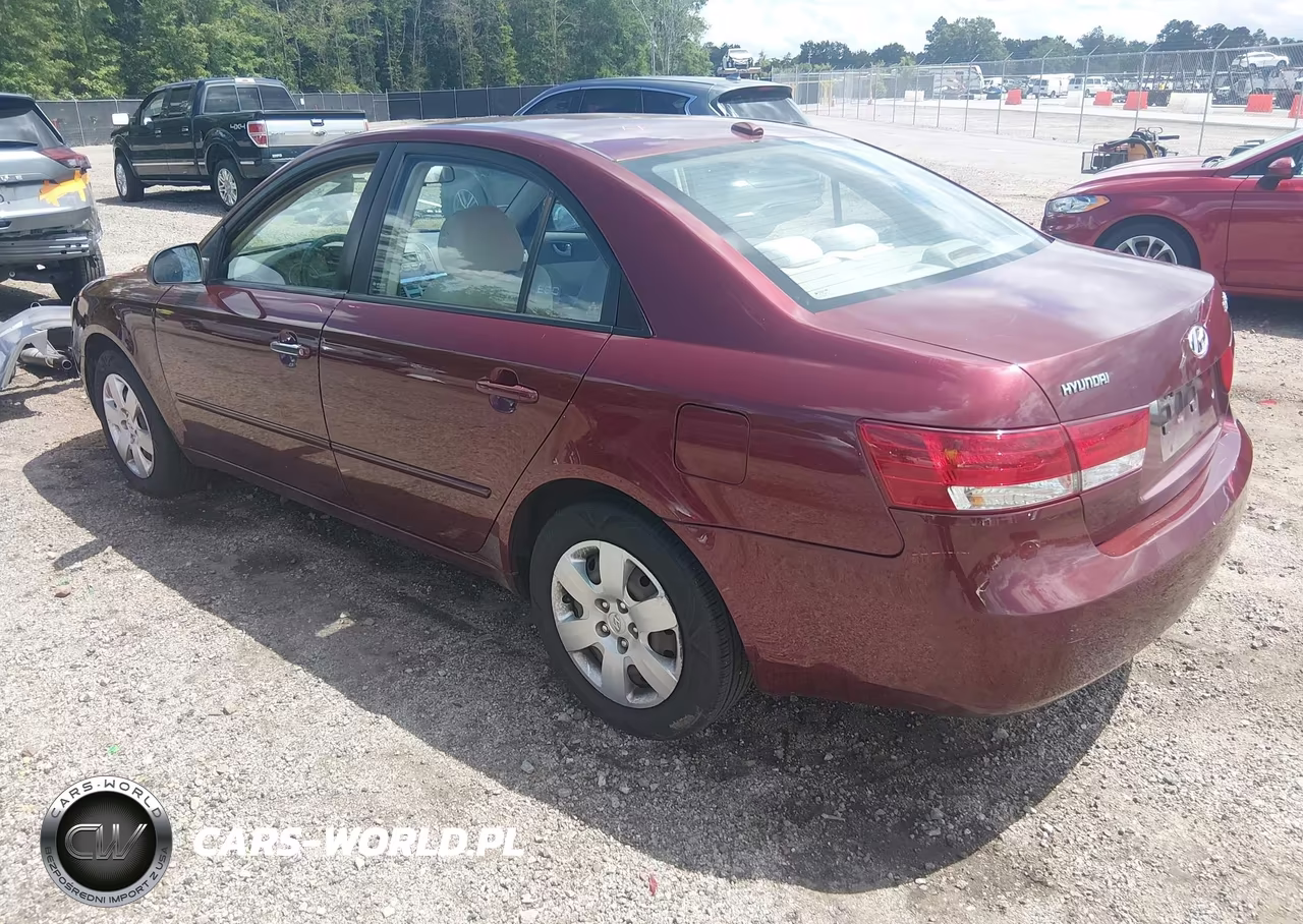 2008 Hyundai Sonata Gls VIN:5NPET46C28H354591 - 3
