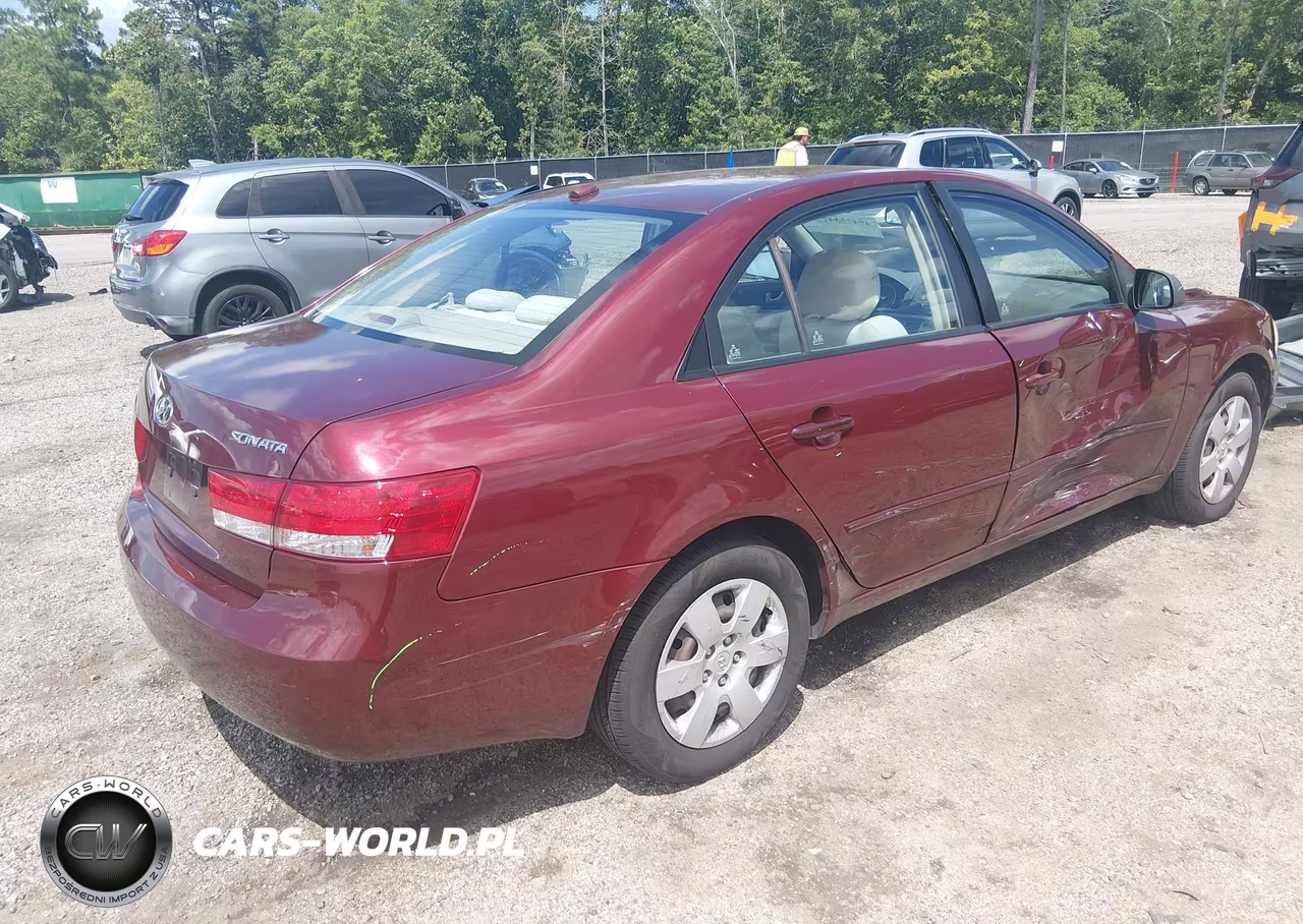 2008 Hyundai Sonata Gls VIN:5NPET46C28H354591 - 4