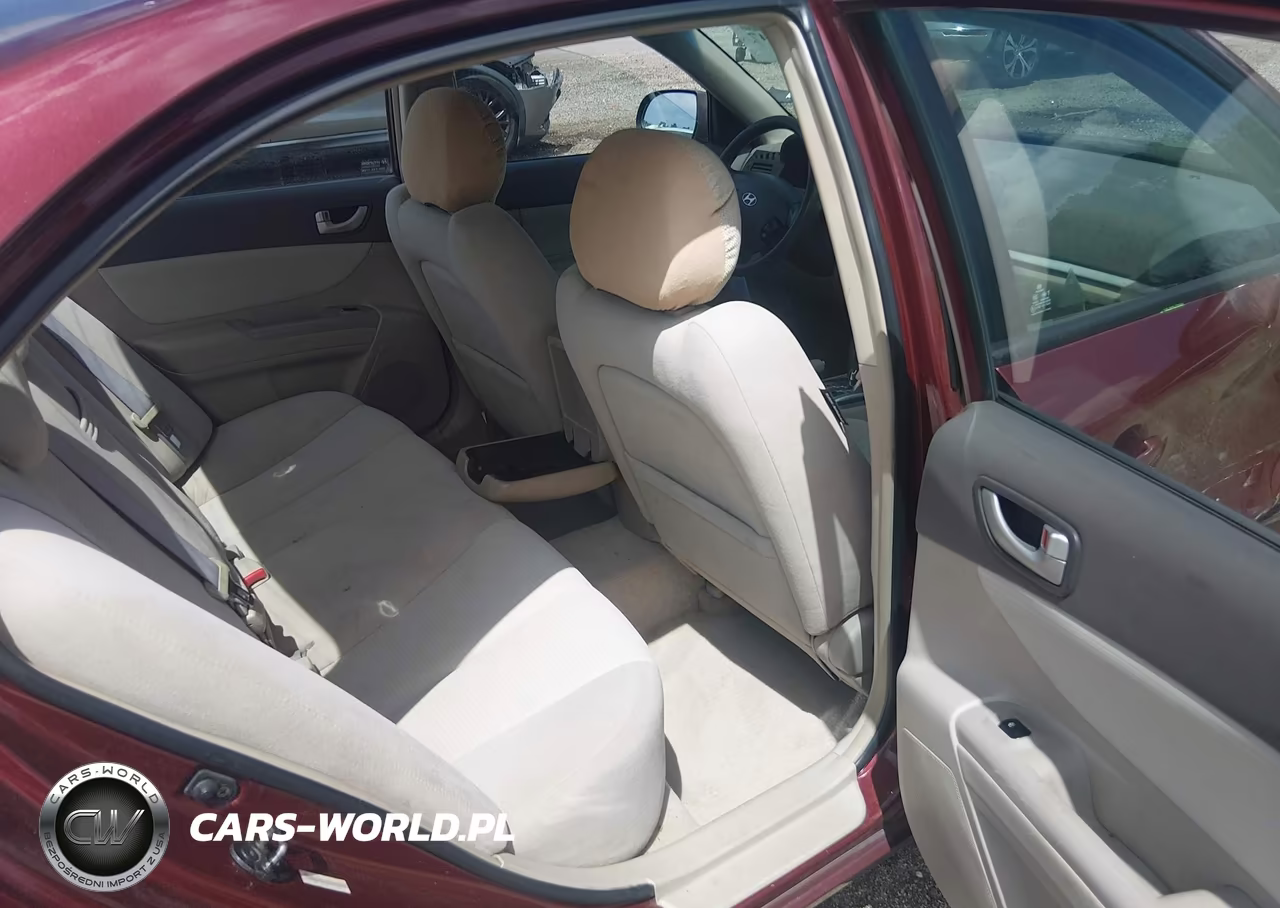 2008 Hyundai Sonata Gls VIN:5NPET46C28H354591 - 8