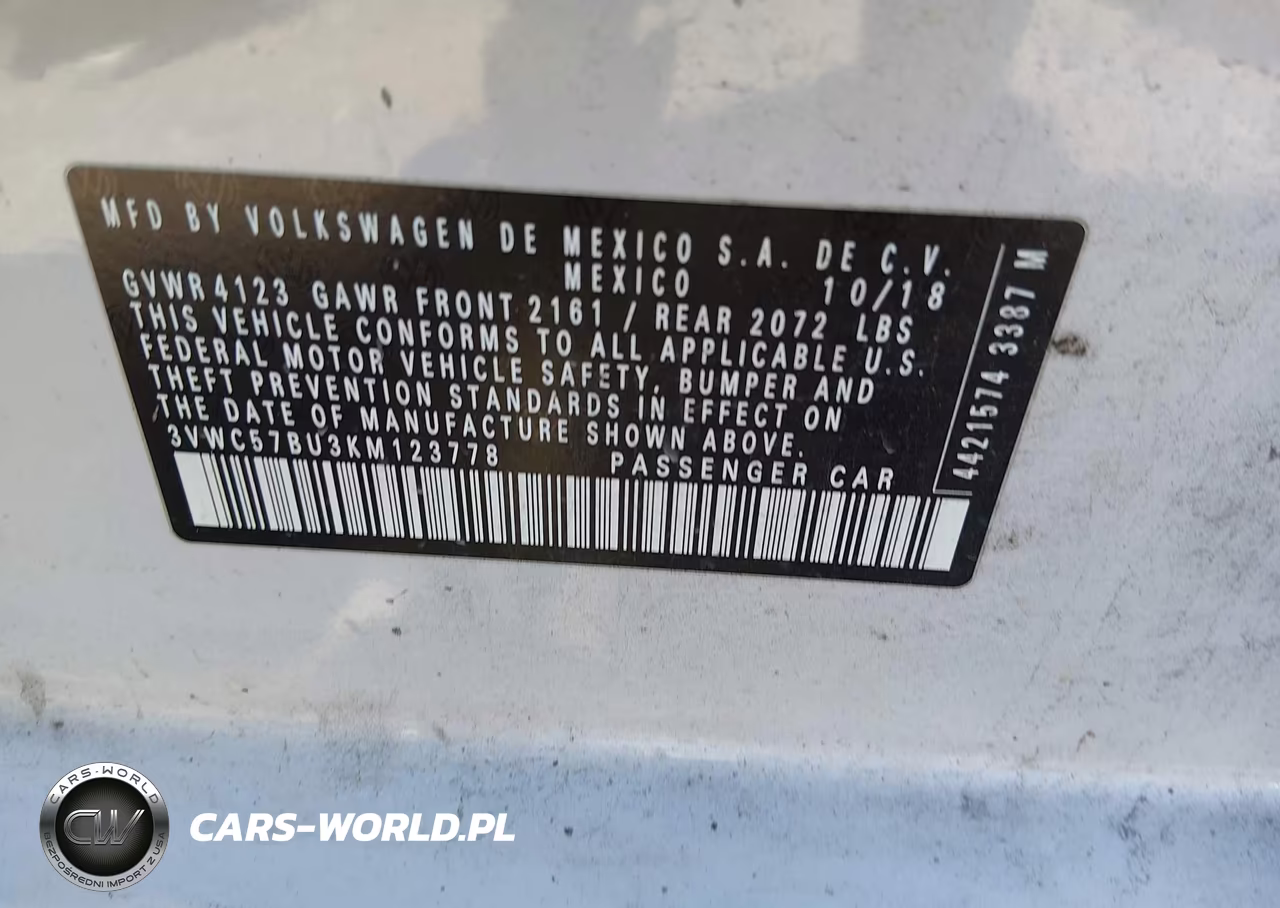 2019 Volkswagen Jetta 1.4T R-Line-1.4T S-1.4T Se VIN:3VWC57BU3KM123778 - 9