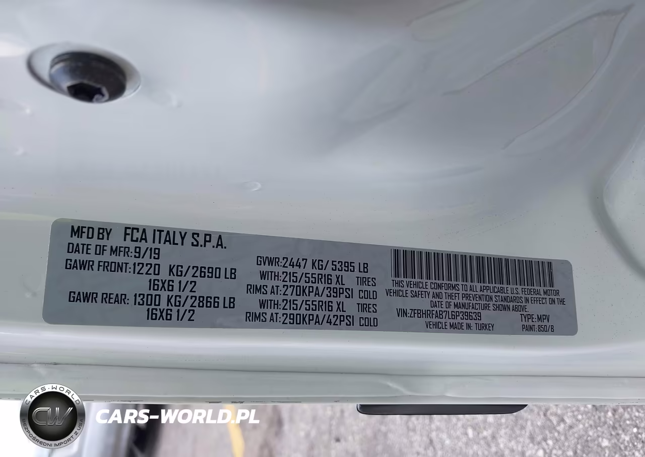 2020 Ram Promaster City Wagon VIN:ZFBHRFAB7L6P39639 - 9