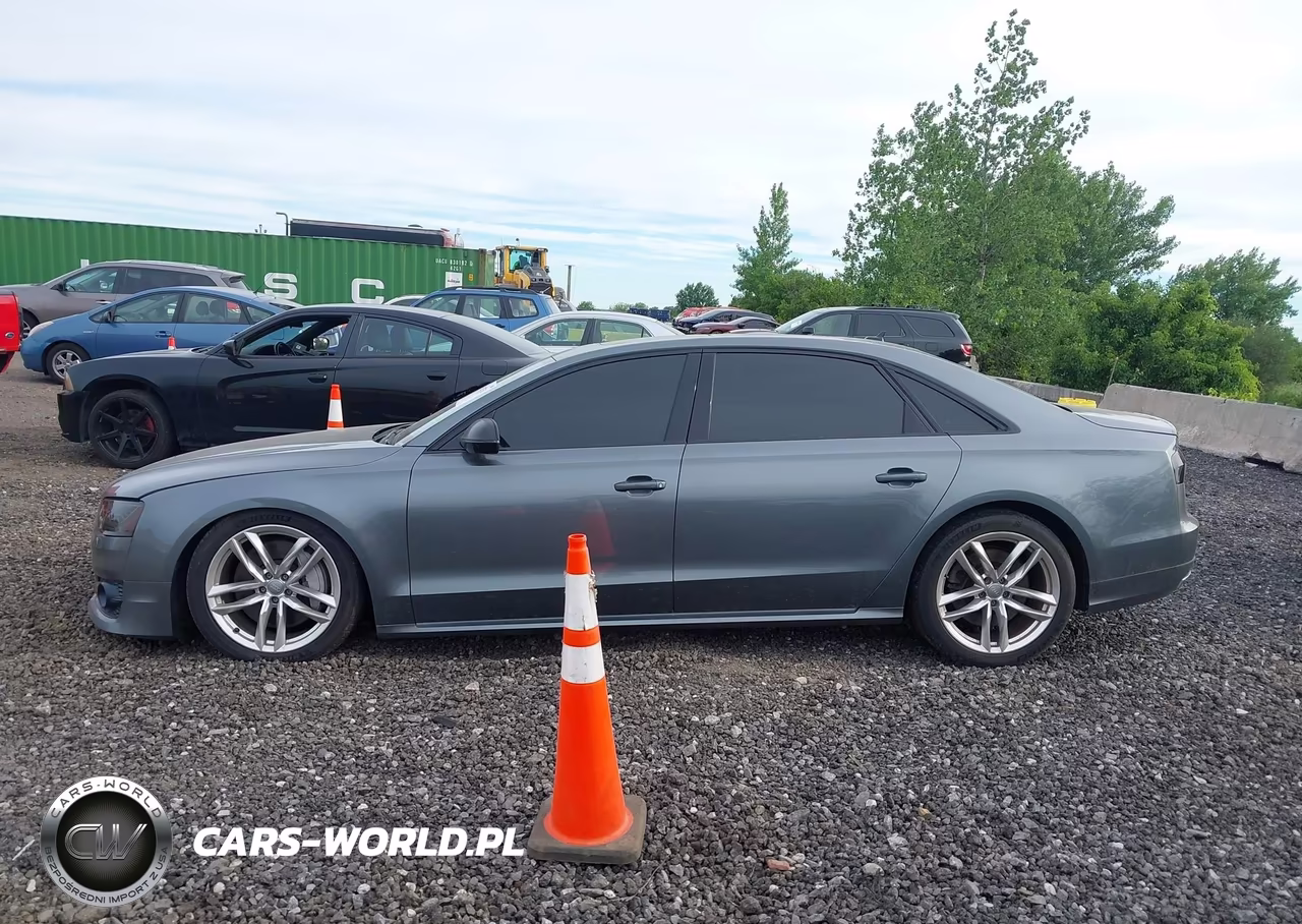 2017 Audi A8 L Sport VIN:WAU43AFD4HN007859 - 14