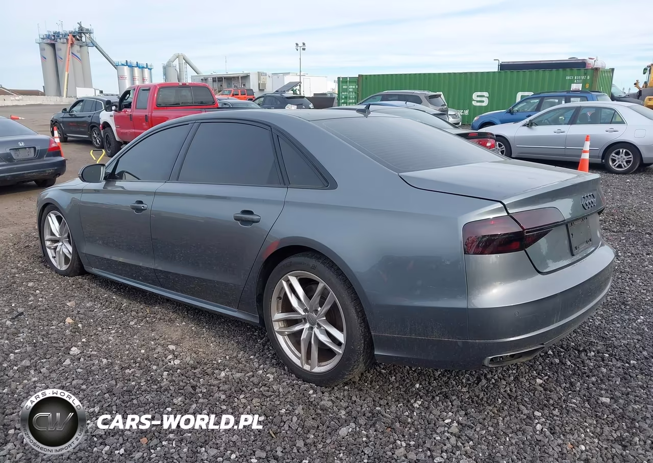 2017 Audi A8 L Sport VIN:WAU43AFD4HN007859 - 3