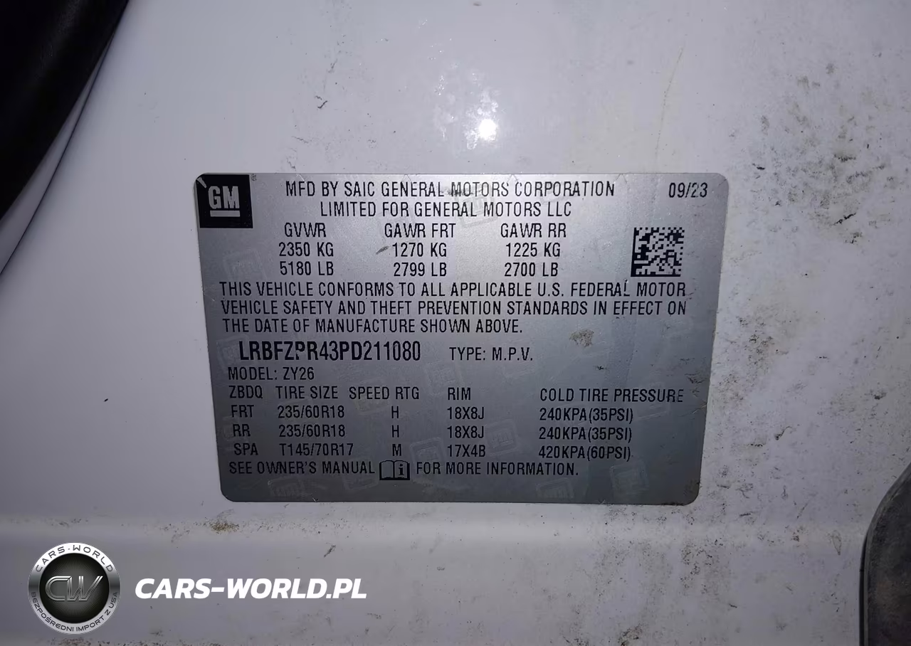 2023 Buick Envision Essence Awd VIN:LRBFZPR43PD211080 - 9