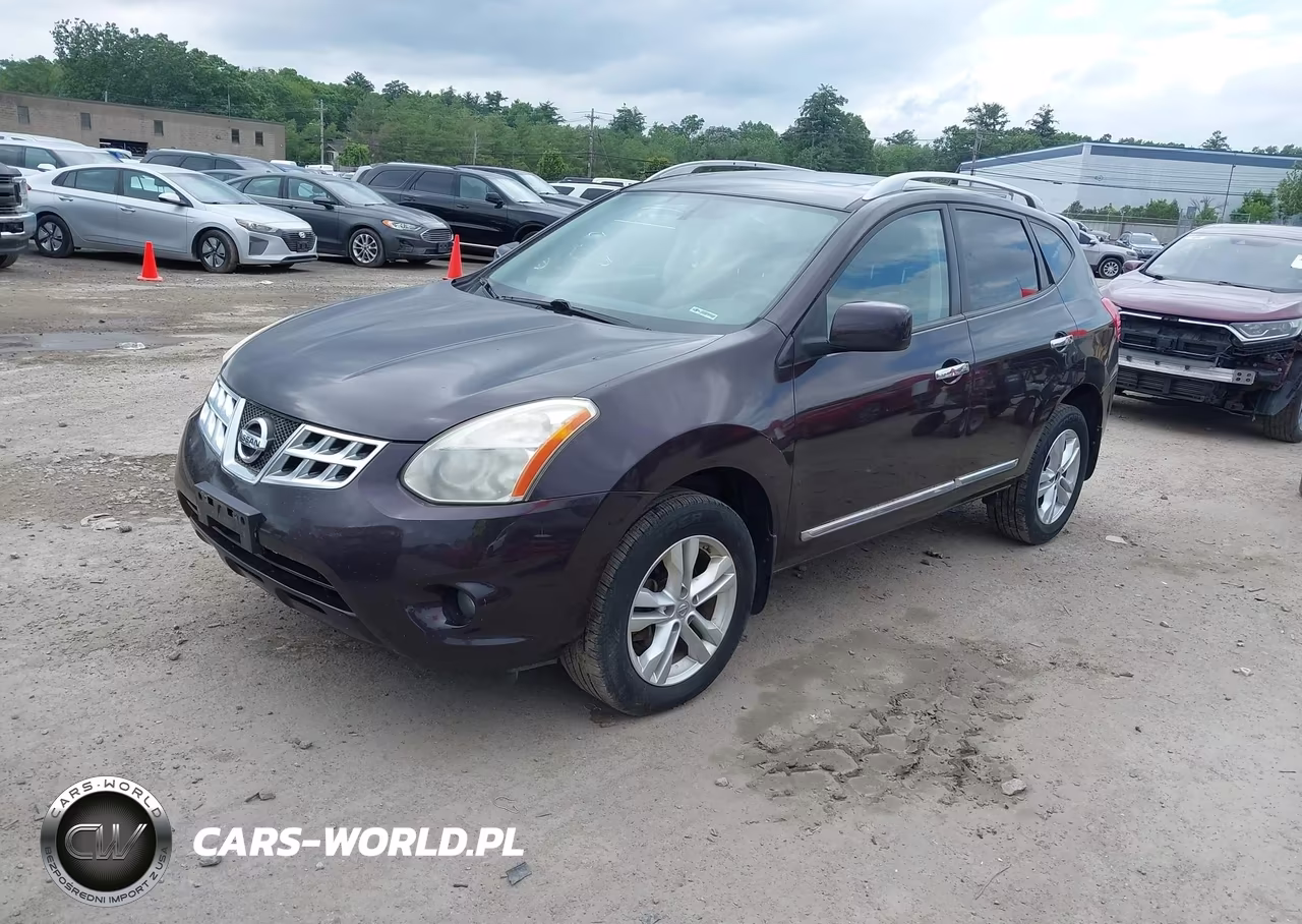 2013 Nissan Rogue Sv VIN:JN8AS5MV3DW607728 - 2