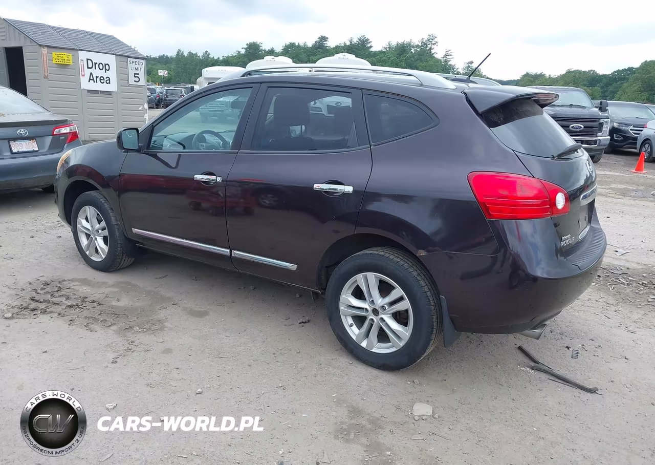 2013 Nissan Rogue Sv VIN:JN8AS5MV3DW607728 - 3