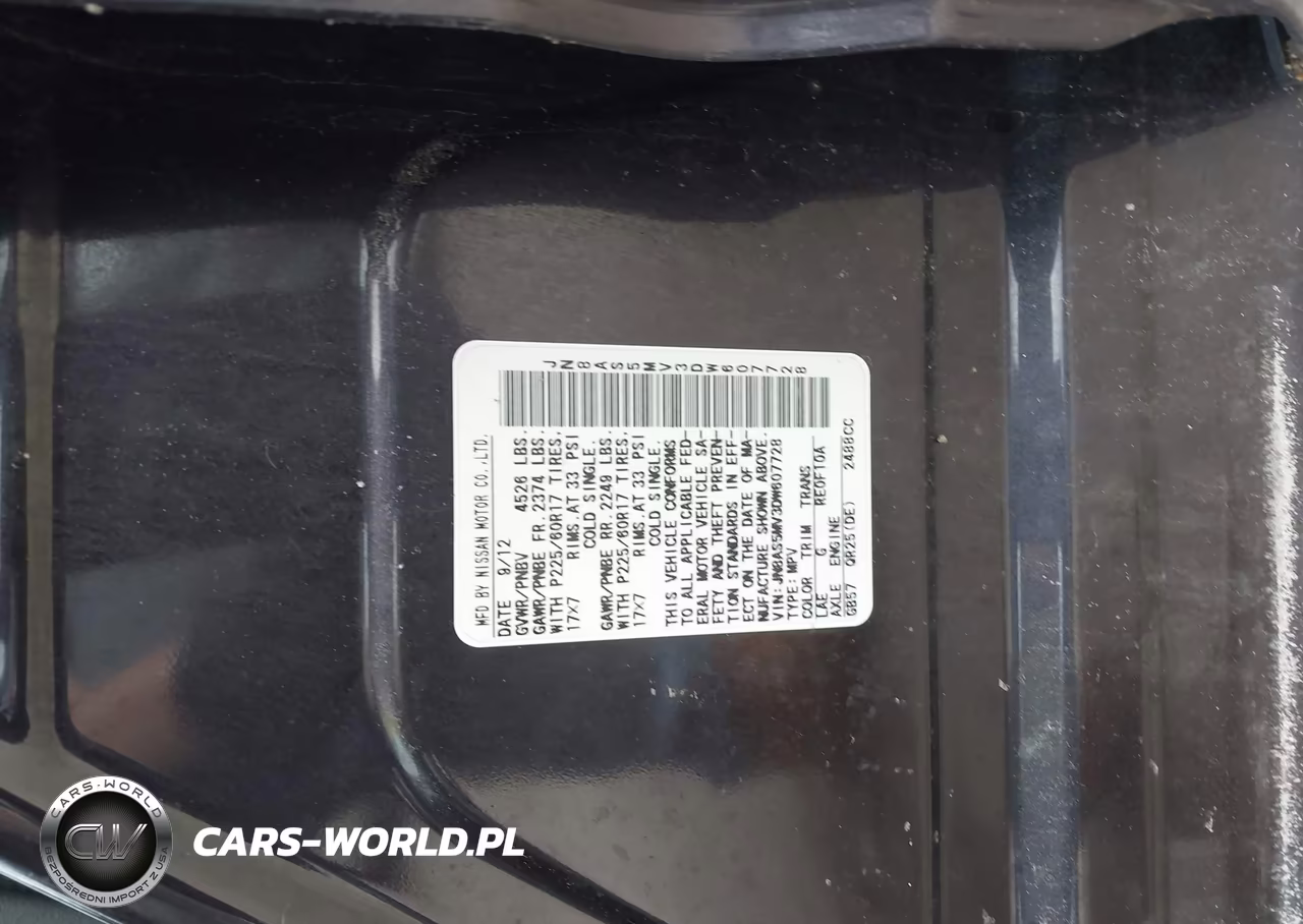 2013 Nissan Rogue Sv VIN:JN8AS5MV3DW607728 - 9